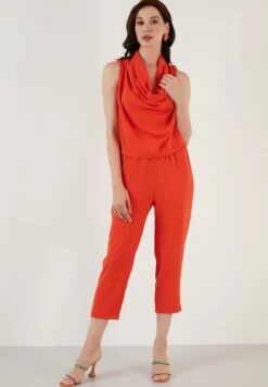 LELA Two Piece Set - Regular Fit - Pantalones - Orange