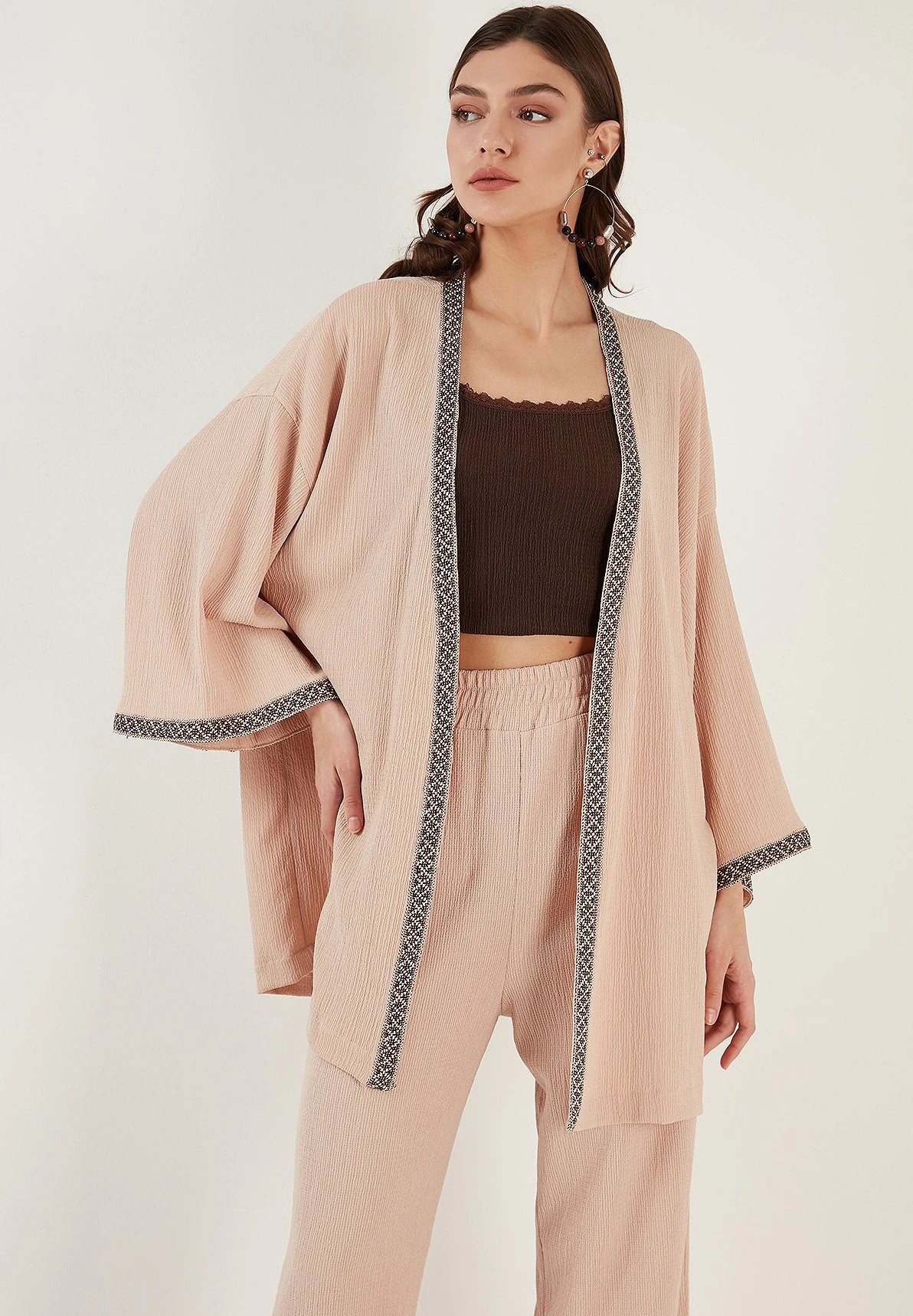 LELA Chaqueta De Punto - Stone