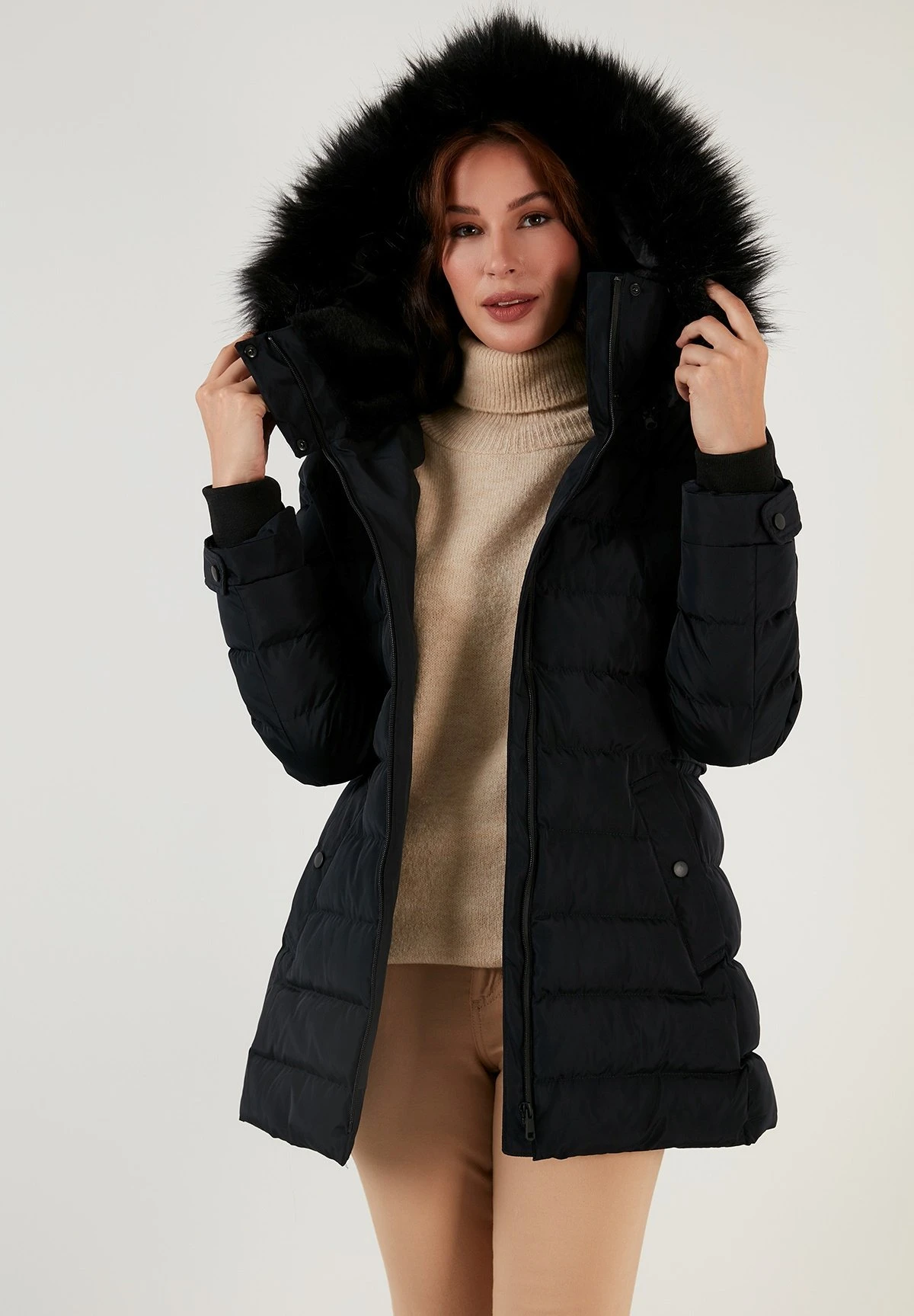 LELA Regular Fit - Abrigo De Invierno - Navy Blue - Imagen 5