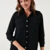 LELA Regular Fit - Camisa - Black