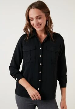 LELA Regular Fit - Camisa - Black