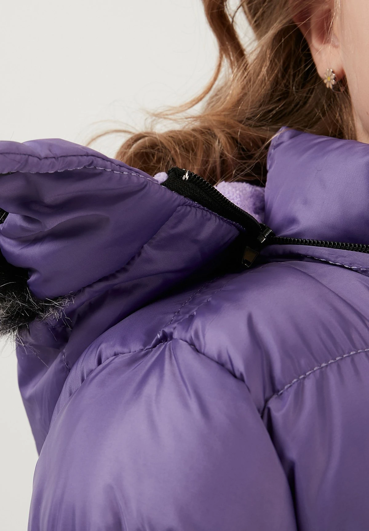 LELA Regular Fit - Abrigo De Invierno - Lilac - Imagen 5