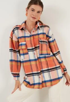 LELA Camisa - Orange Color