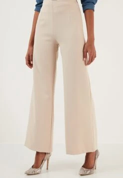 LELA Pantalones - Dark Beige