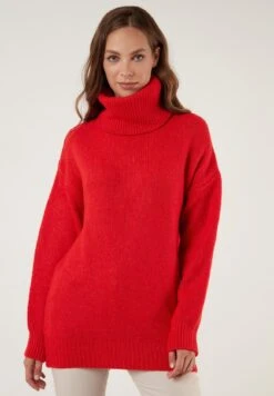 LELA Regular Fit - Jersey De Punto - Orange Color