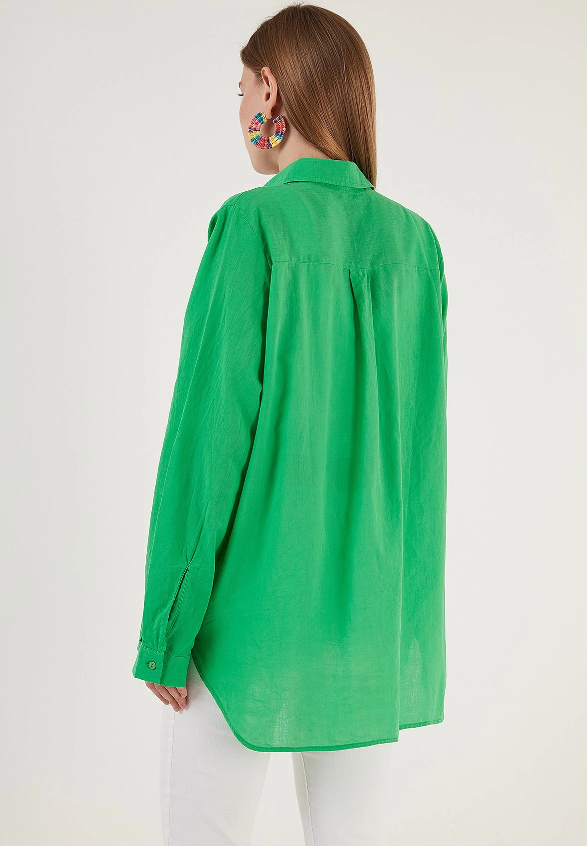 LELA Loose Fit - Camisa - Green - Imagen 3