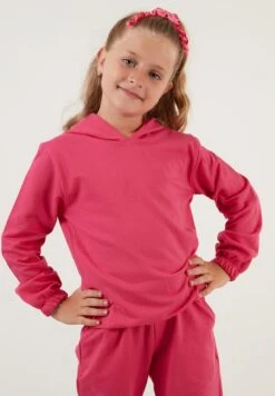 LELA Hooded Set - Chándal - Fuchsia