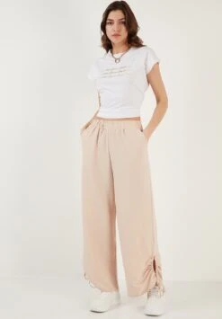 LELA Pantalones - Stone