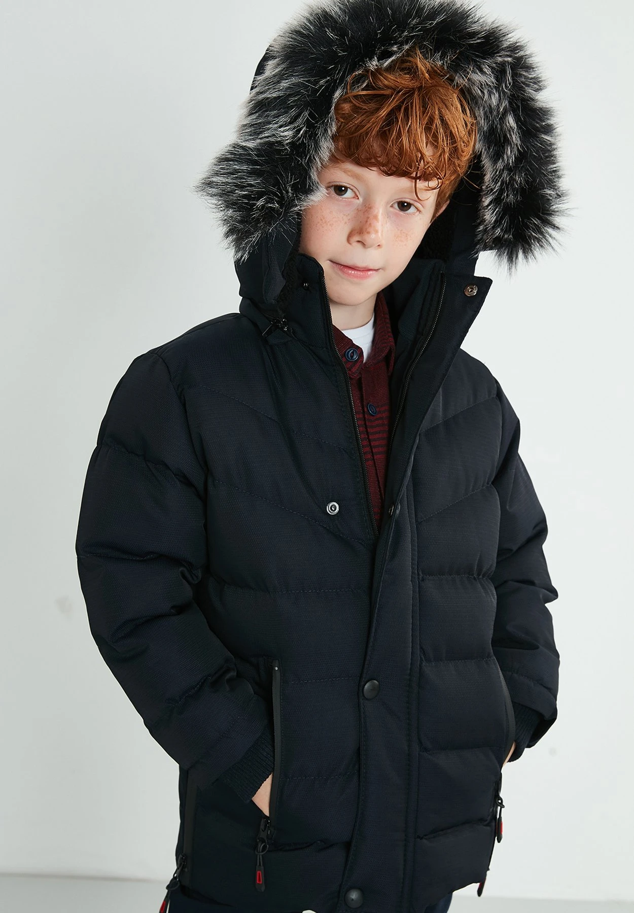 LELA Regular Fit - Abrigo De Invierno - Navy Blue - Imagen 4