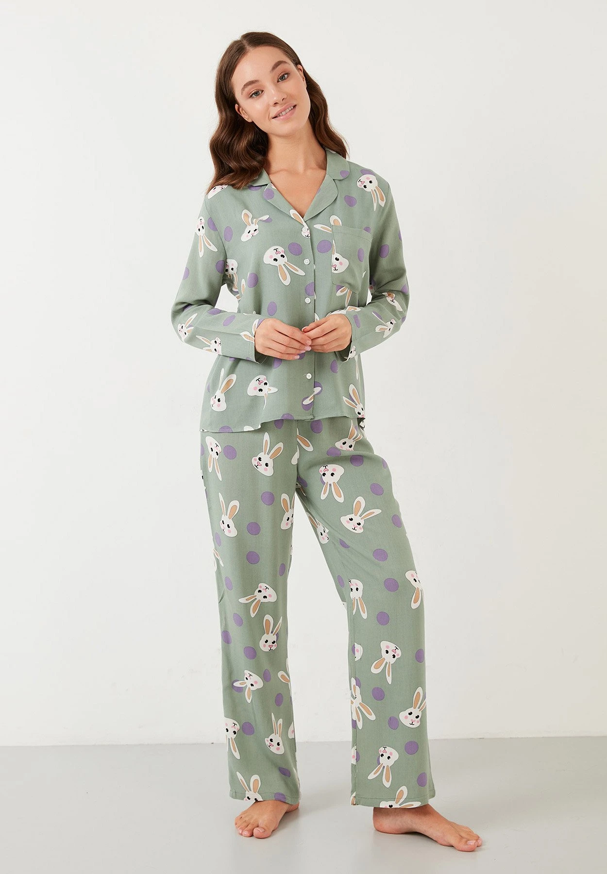 LELA Set - Pijama - Green - Imagen 2