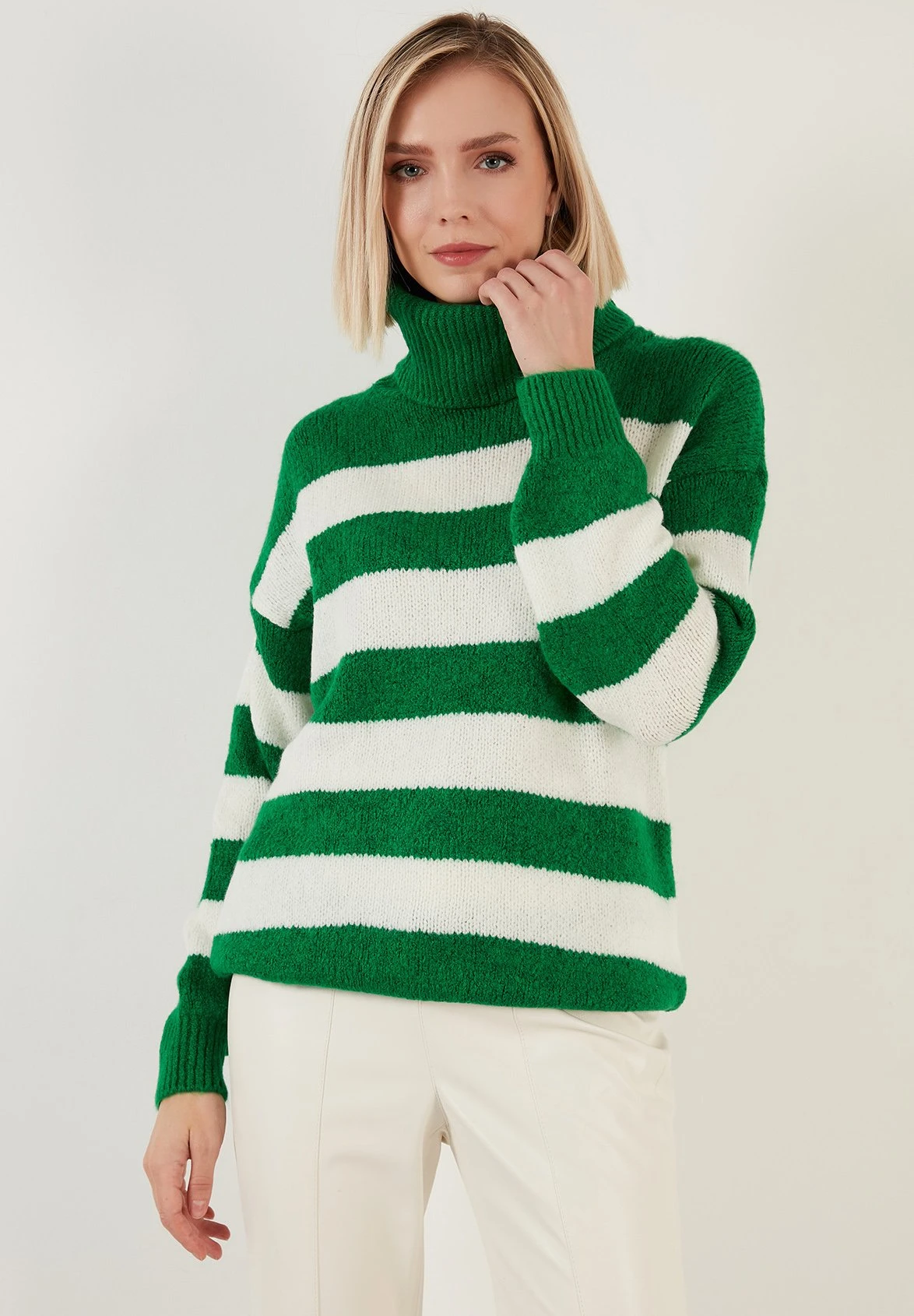LELA Jersey De Punto - Green - Imagen 5
