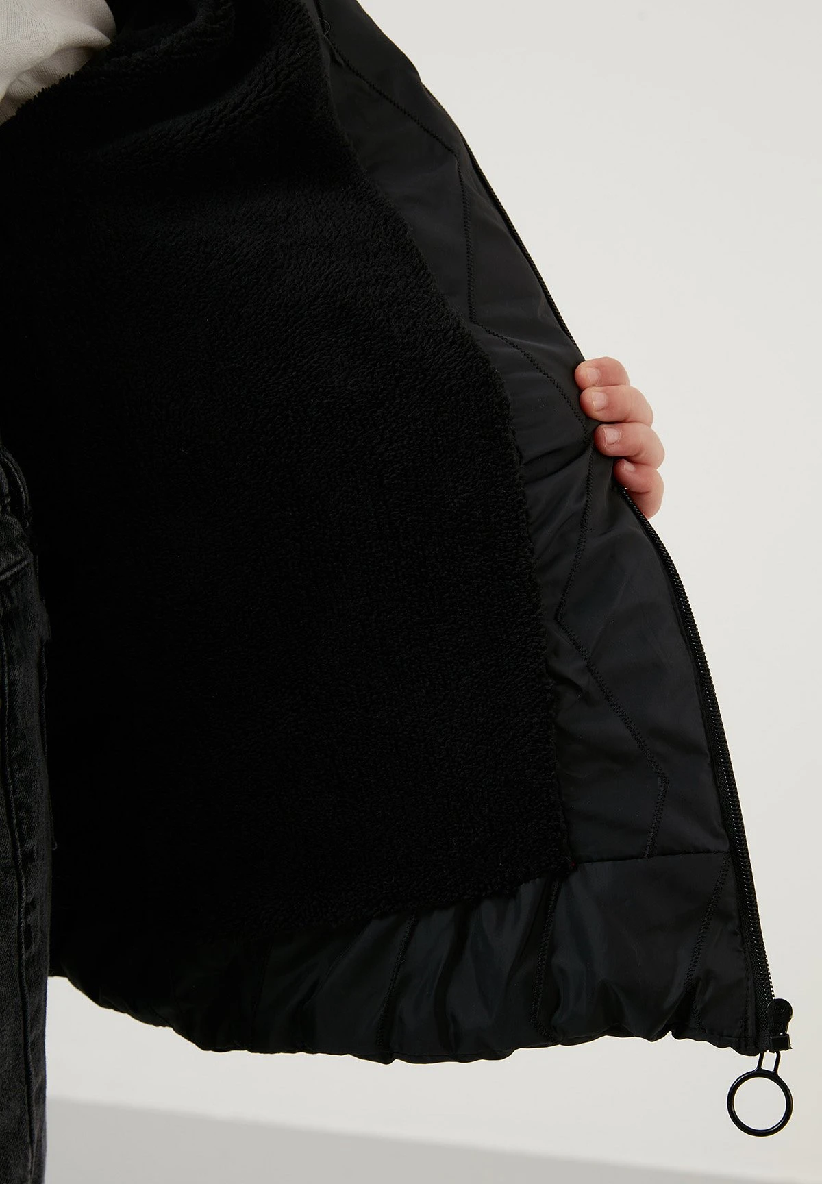 LELA Regular Fit - Abrigo De Invierno - Black - Imagen 7