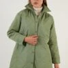 LELA Loose Fit - Abrigo De Invierno - Light Green
