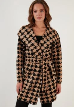 LELA Regular Fit - Chaqueta De Punto - Blackmink