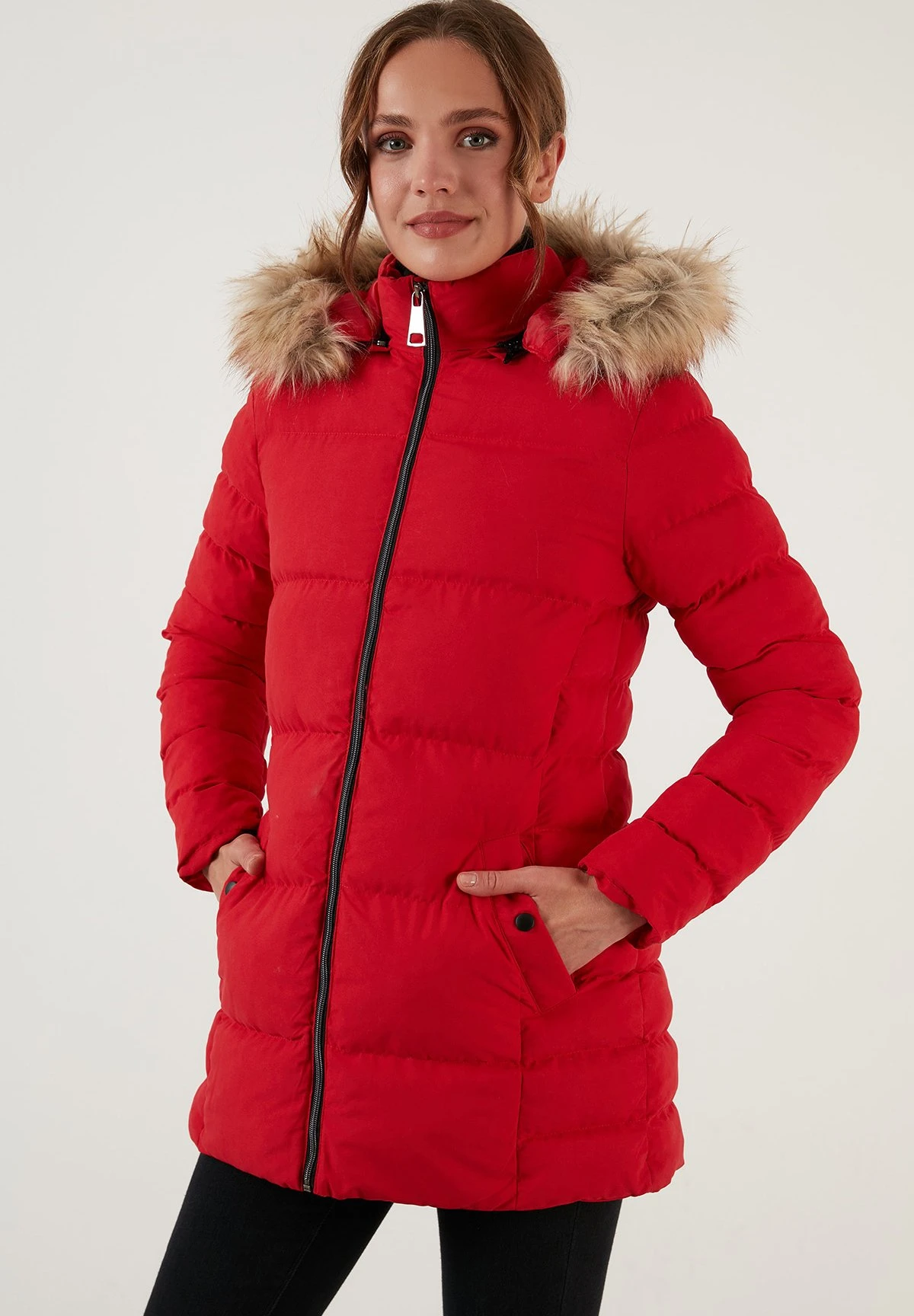 LELA Slim Fit - Chaqueta De Invierno - Red