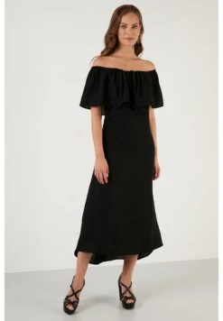 LELA Slim Fit - Vestido Ligero - Black