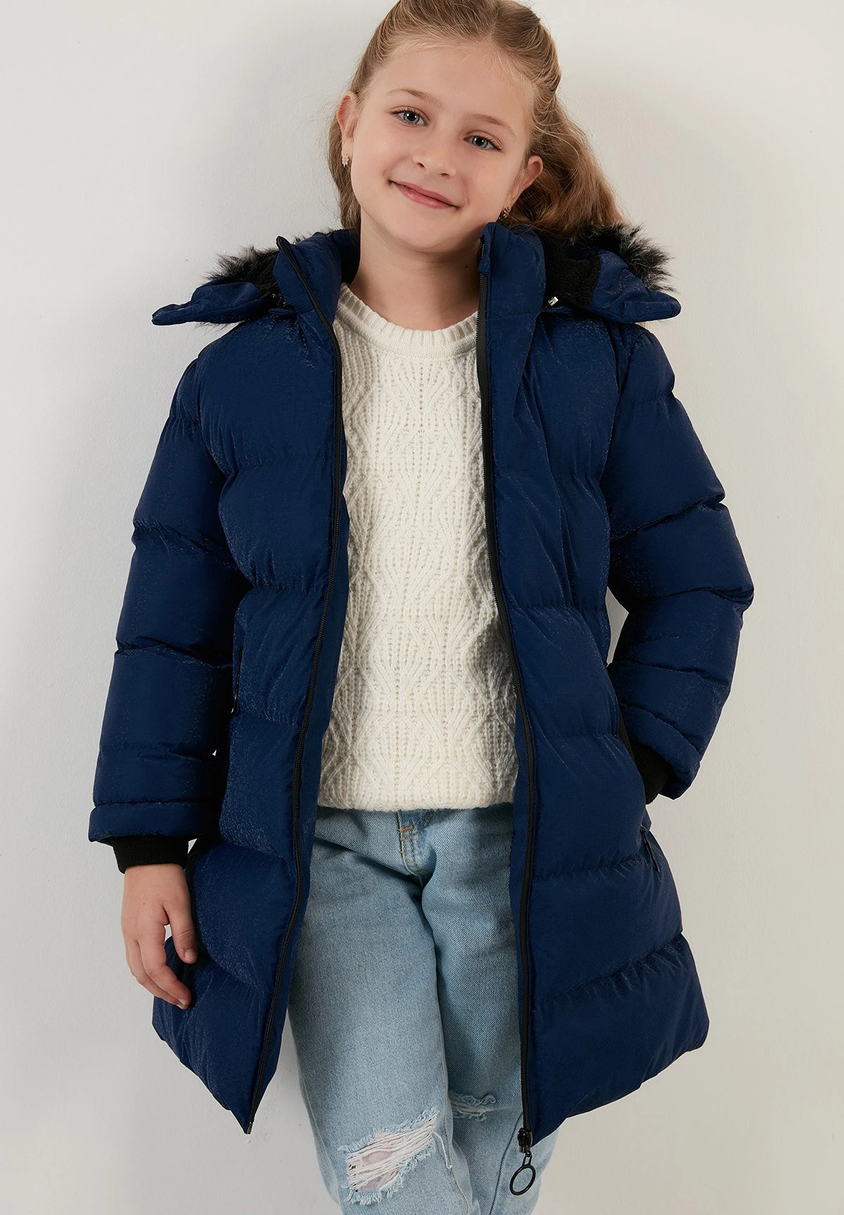 LELA Regular Fit - Abrigo De Invierno - Saxe Blue