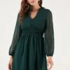 LELA Regular Fit - Vestido Informal - Emerald Green
