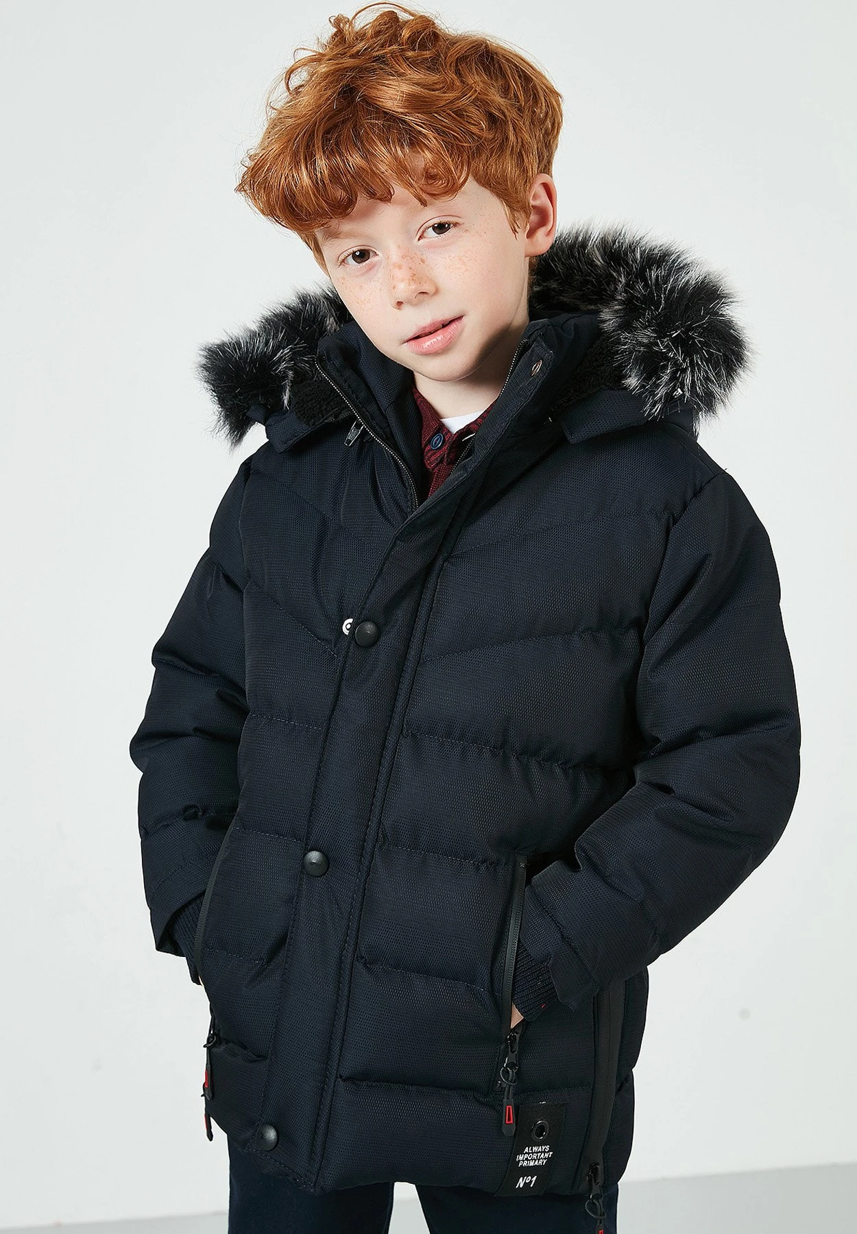 LELA Regular Fit - Abrigo De Invierno - Navy Blue - Imagen 2