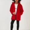 LELA Regular Fit - Abrigo De Invierno - Red