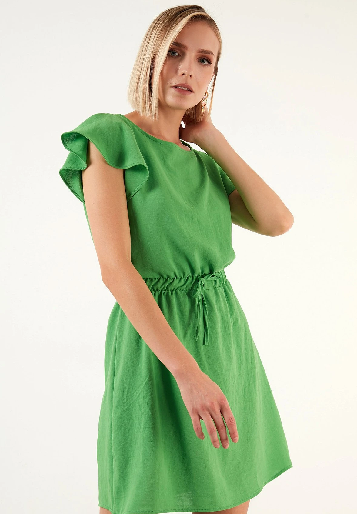 LELA Regular Fit - Vestido Informal - Green - Imagen 4