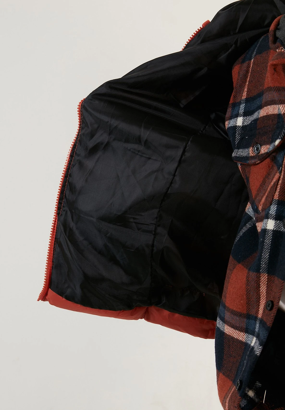 LELA Regular Fit - Chaqueta De Invierno - Brick Red - Imagen 4