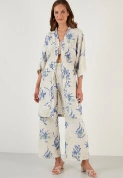 LELA Two Piece Set - Regular Fit - Chaqueta De Punto - Blue