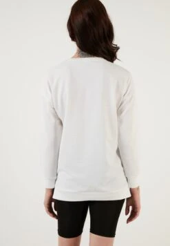 LELA Regular Fit - Sudadera - Ecru