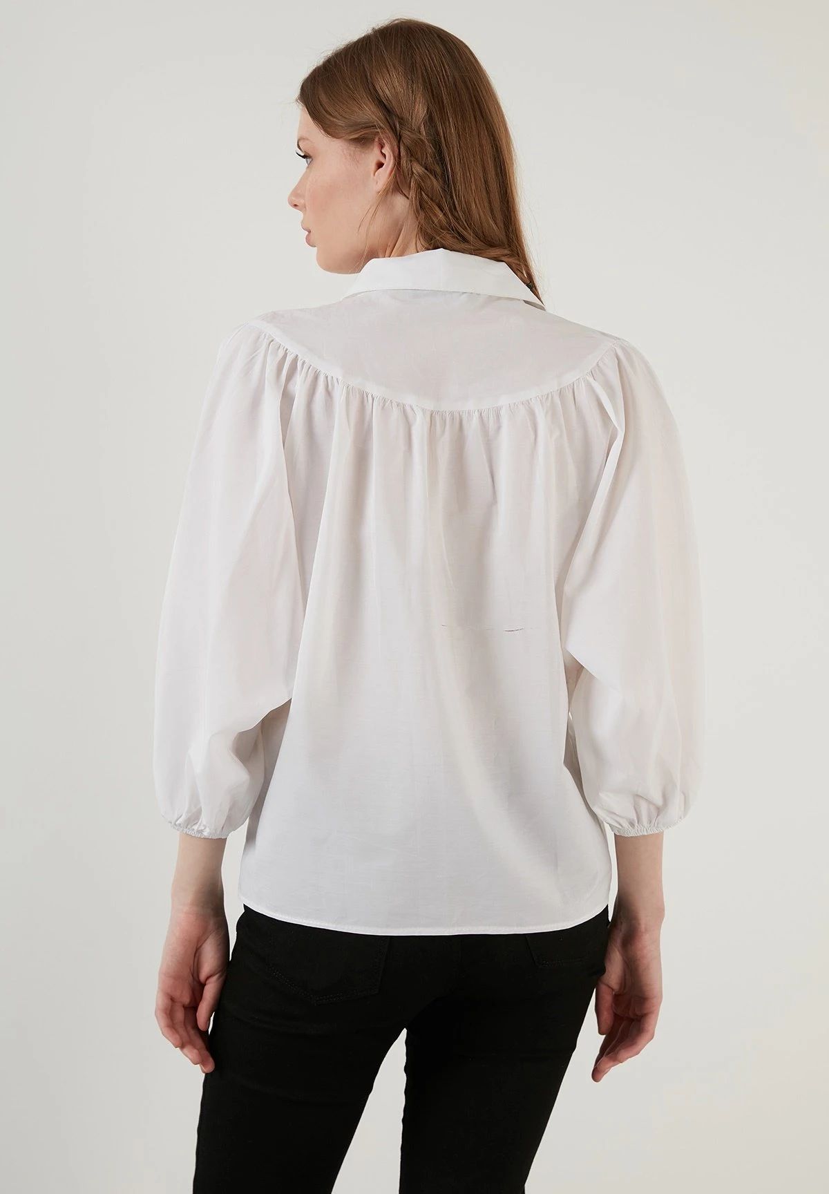 LELA Camisa - Ecru - Imagen 3