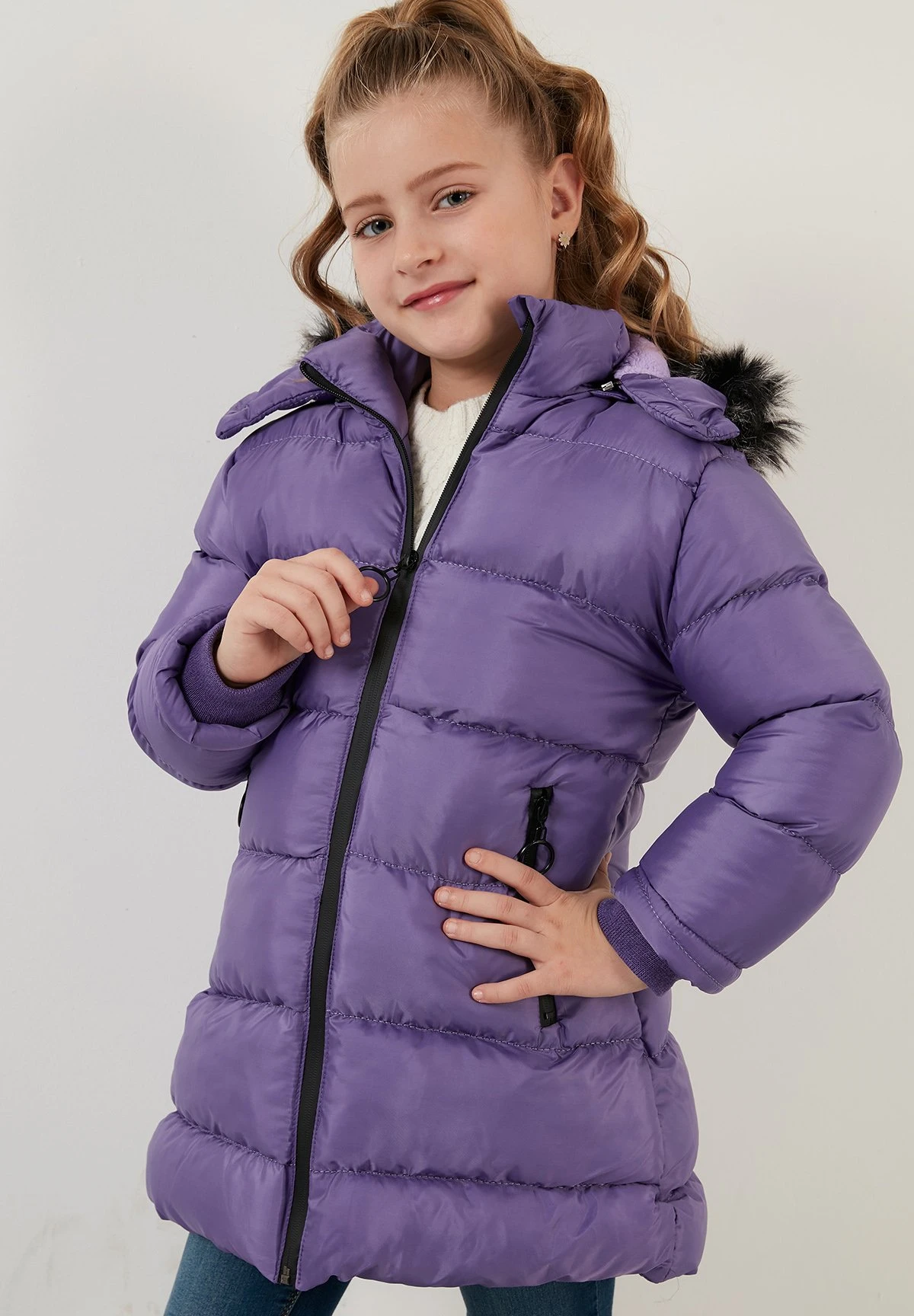LELA Regular Fit - Abrigo De Invierno - Lilac