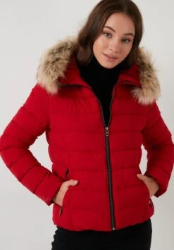 LELA Inflatable- Chaqueta De Invierno - Red