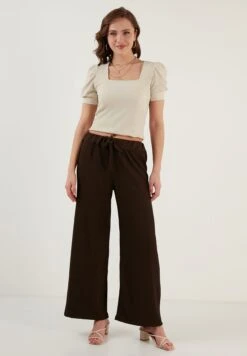 LELA Pantalones - Brown