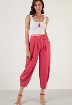 LELA Pantalones - Fuchsia