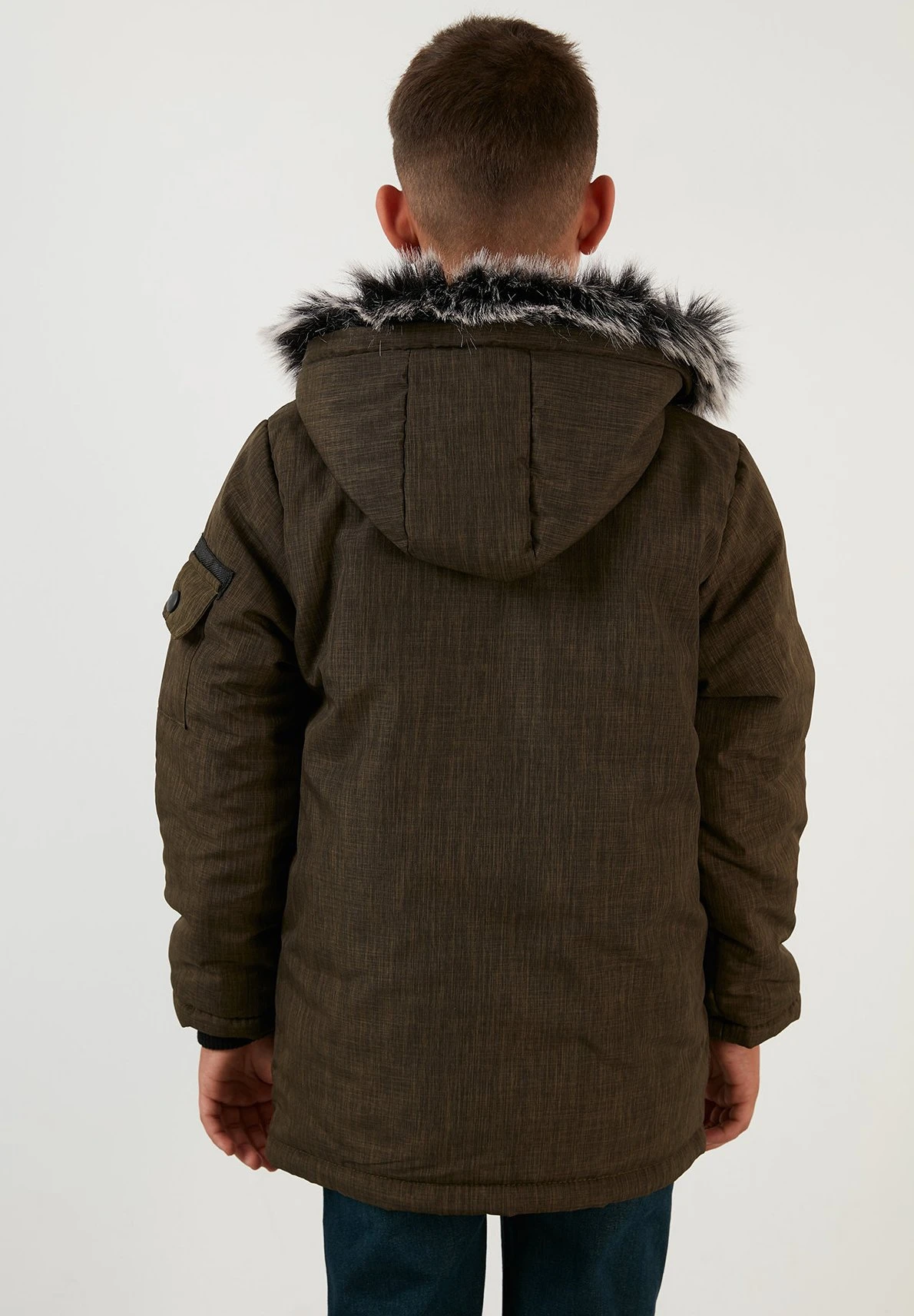 LELA Regular- Abrigo De Invierno - Khaki - Imagen 3