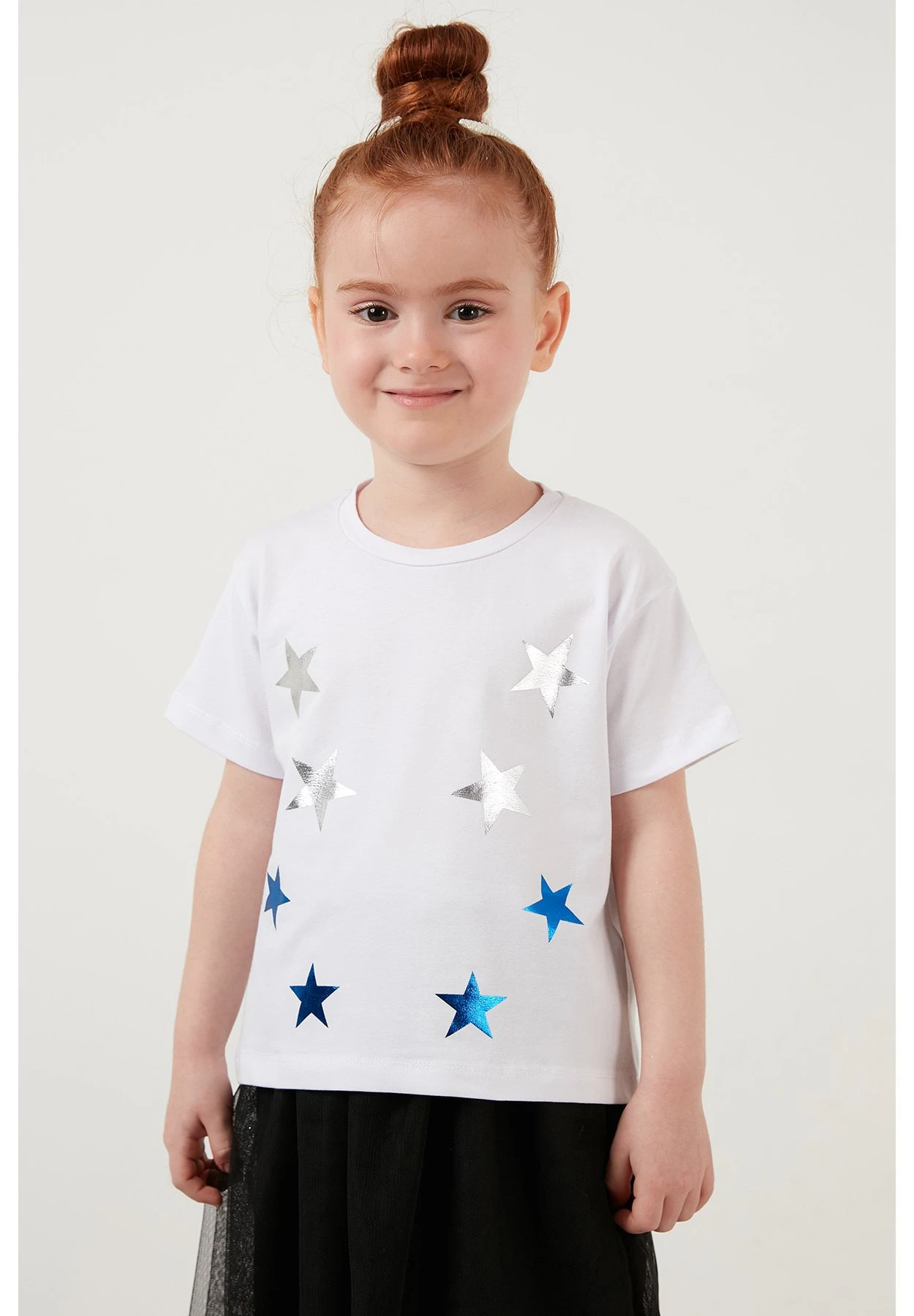 LELA Regular Fit - Falda Acampanada - White - Imagen 2