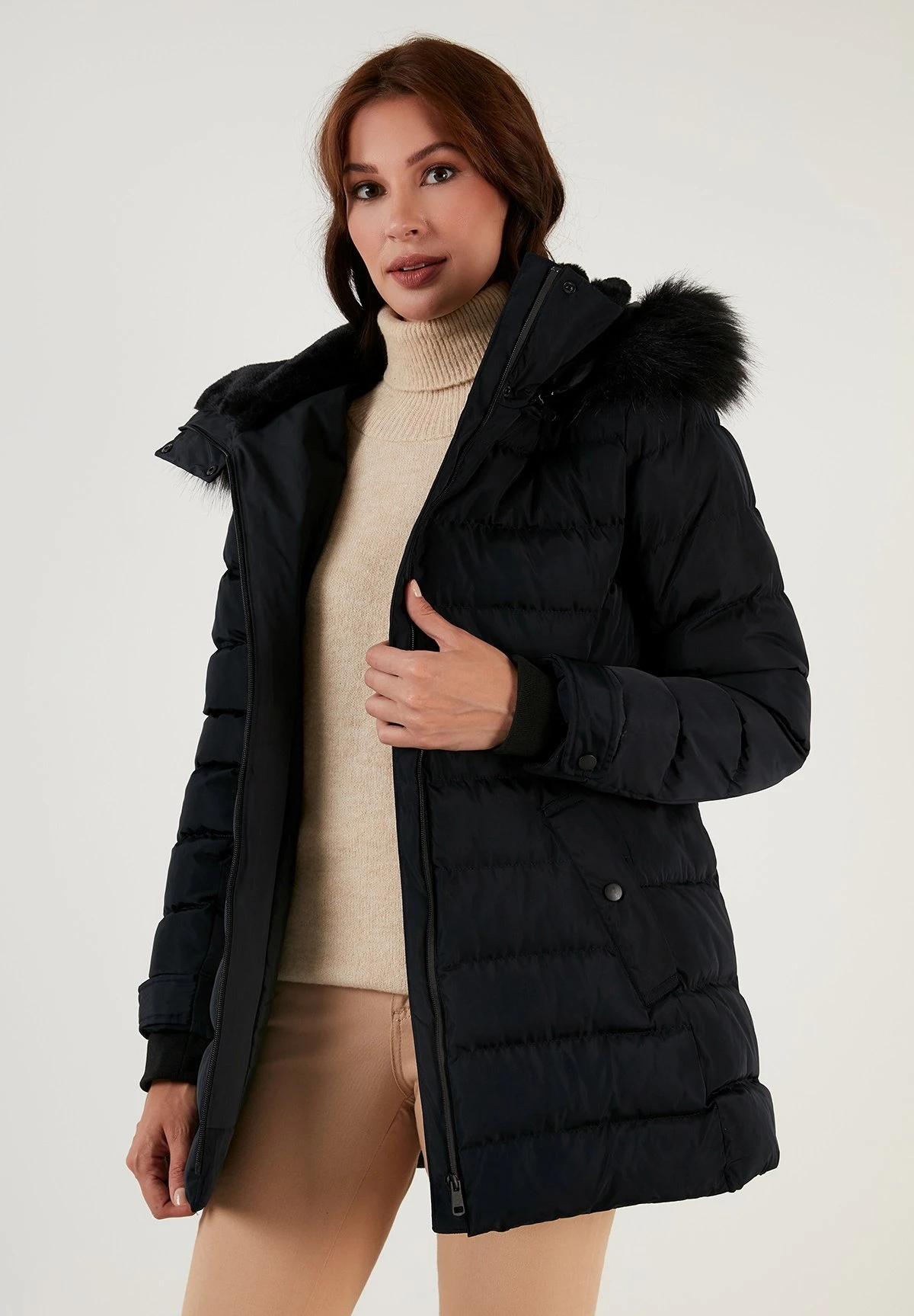 LELA Regular Fit - Abrigo De Invierno - Navy Blue - Imagen 6