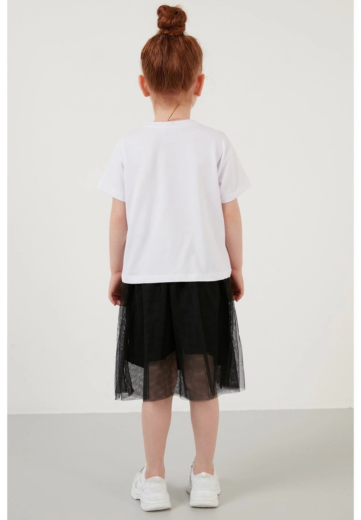 LELA Regular Fit - Falda Acampanada - White - Imagen 3