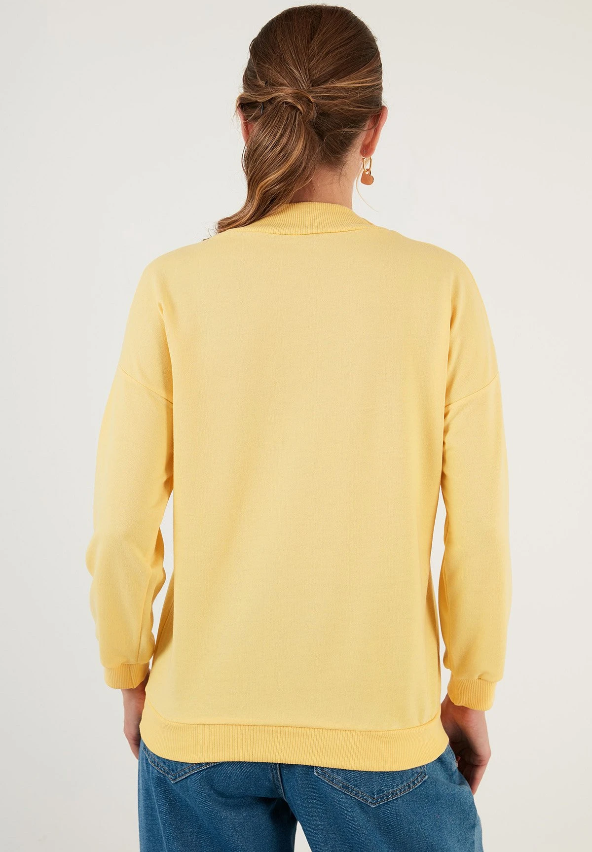 LELA Regular Fit - Sudadera - Yellow - Imagen 2