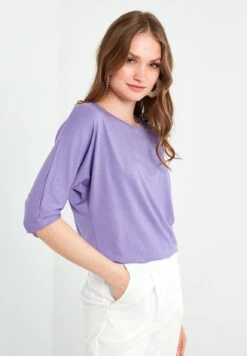 LELA Crew Neck- Camiseta De Manga Larga - Lilac