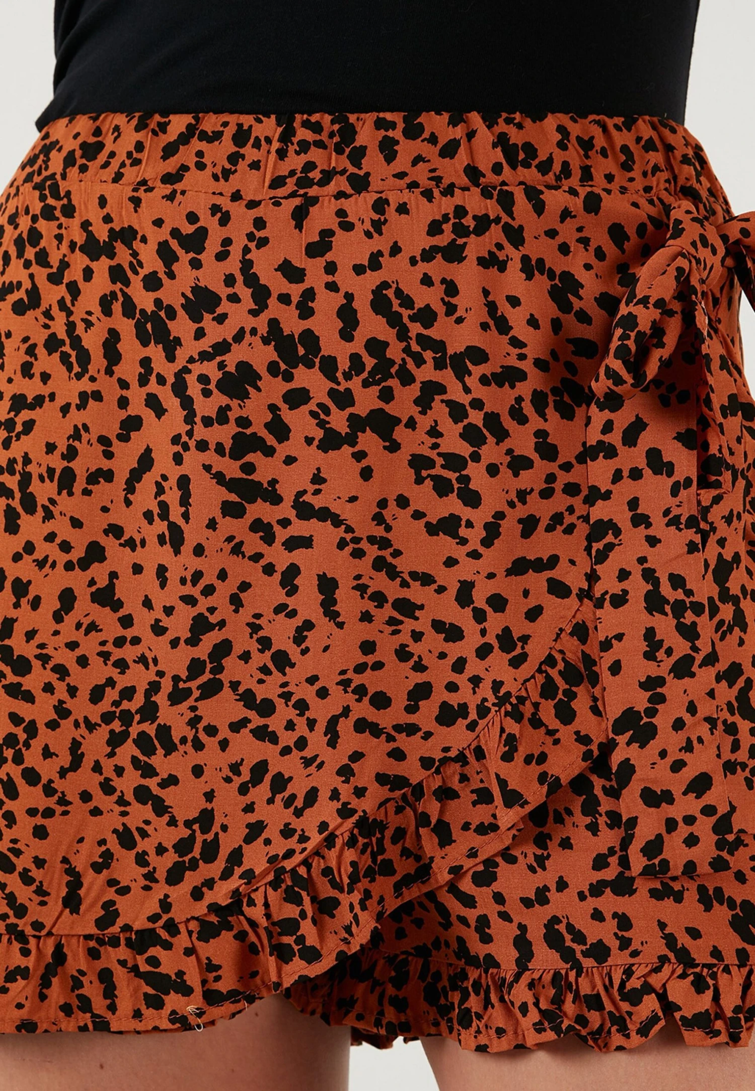 LELA Regular Fit - Shorts - Orange - Imagen 4