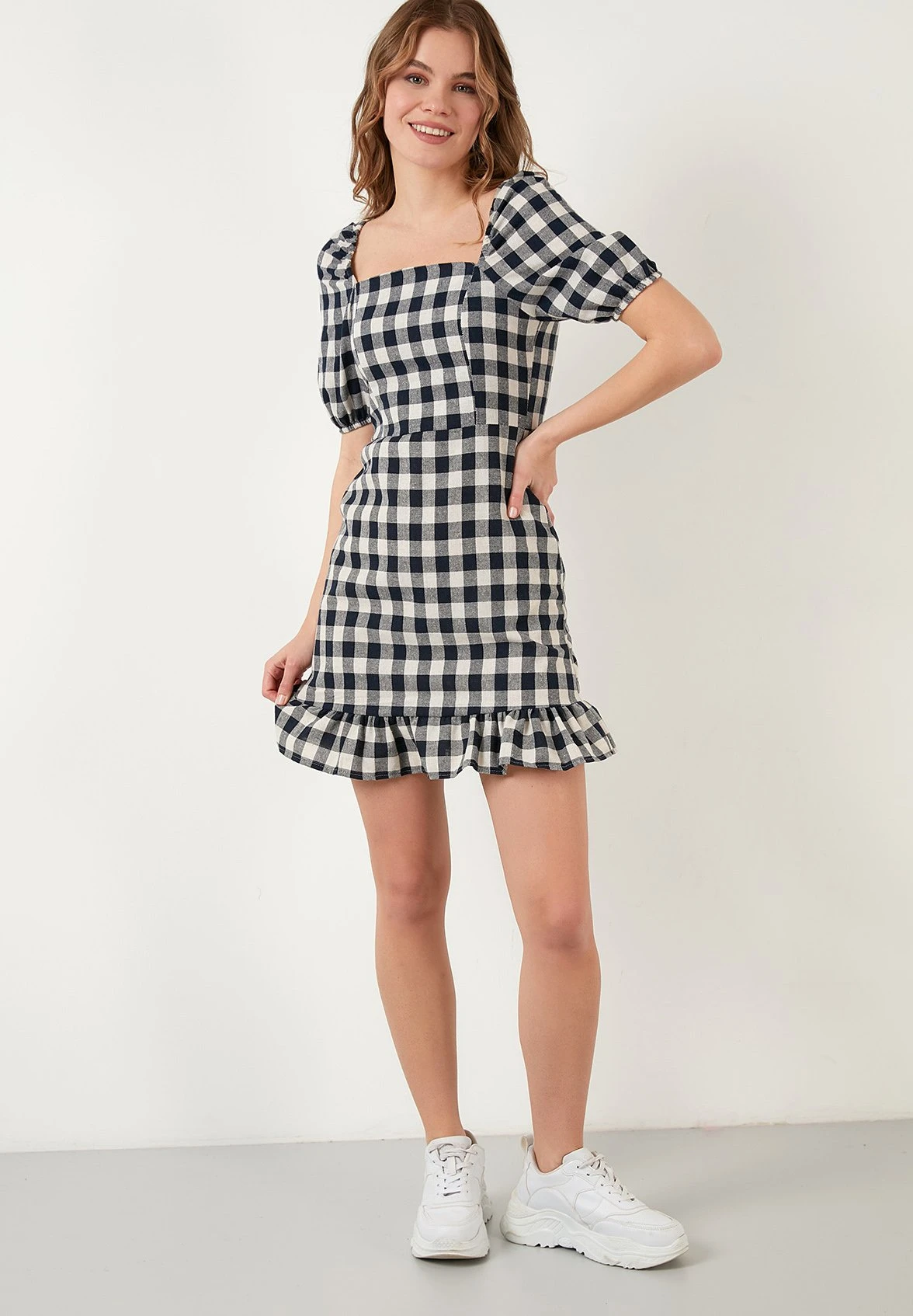 LELA Slim Fit - Vestido Informal - Navy Blue - Imagen 3