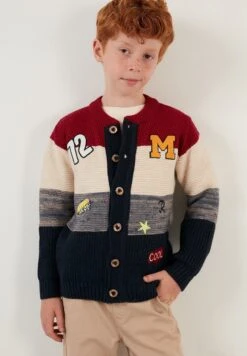 LELA Regular Fit - Chaqueta De Punto - Dark Blue