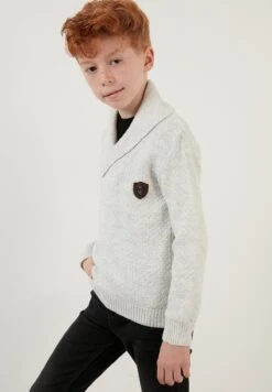 LELA Regular Fit - Jersey De Punto - Grey/Melange