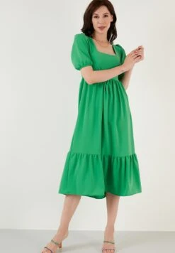 LELA Regular Fit - Vestido Informal - Green