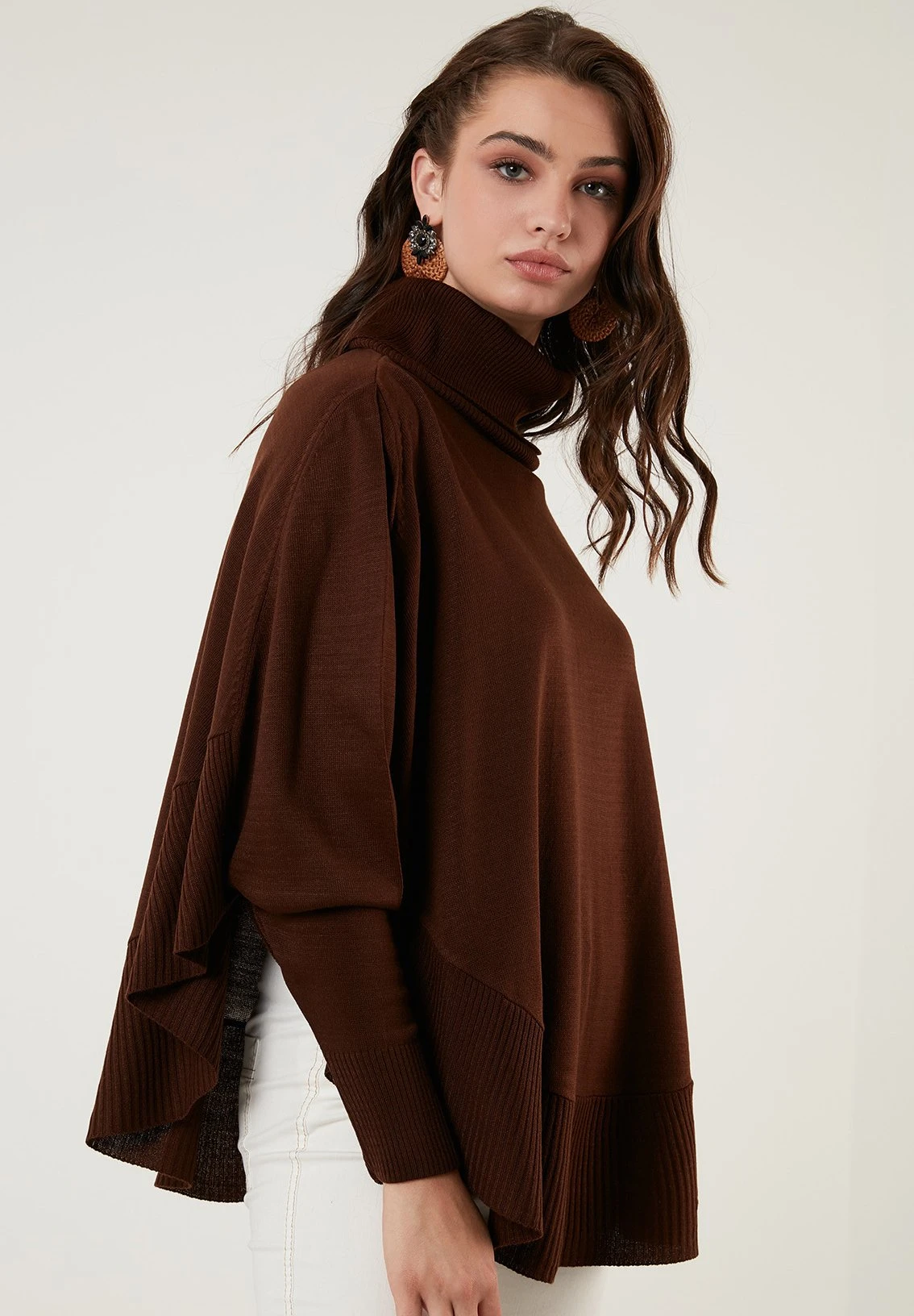 LELA Poncho - Brown - Imagen 5