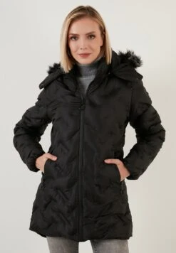 LELA Slim Fit - Abrigo De Invierno - Black
