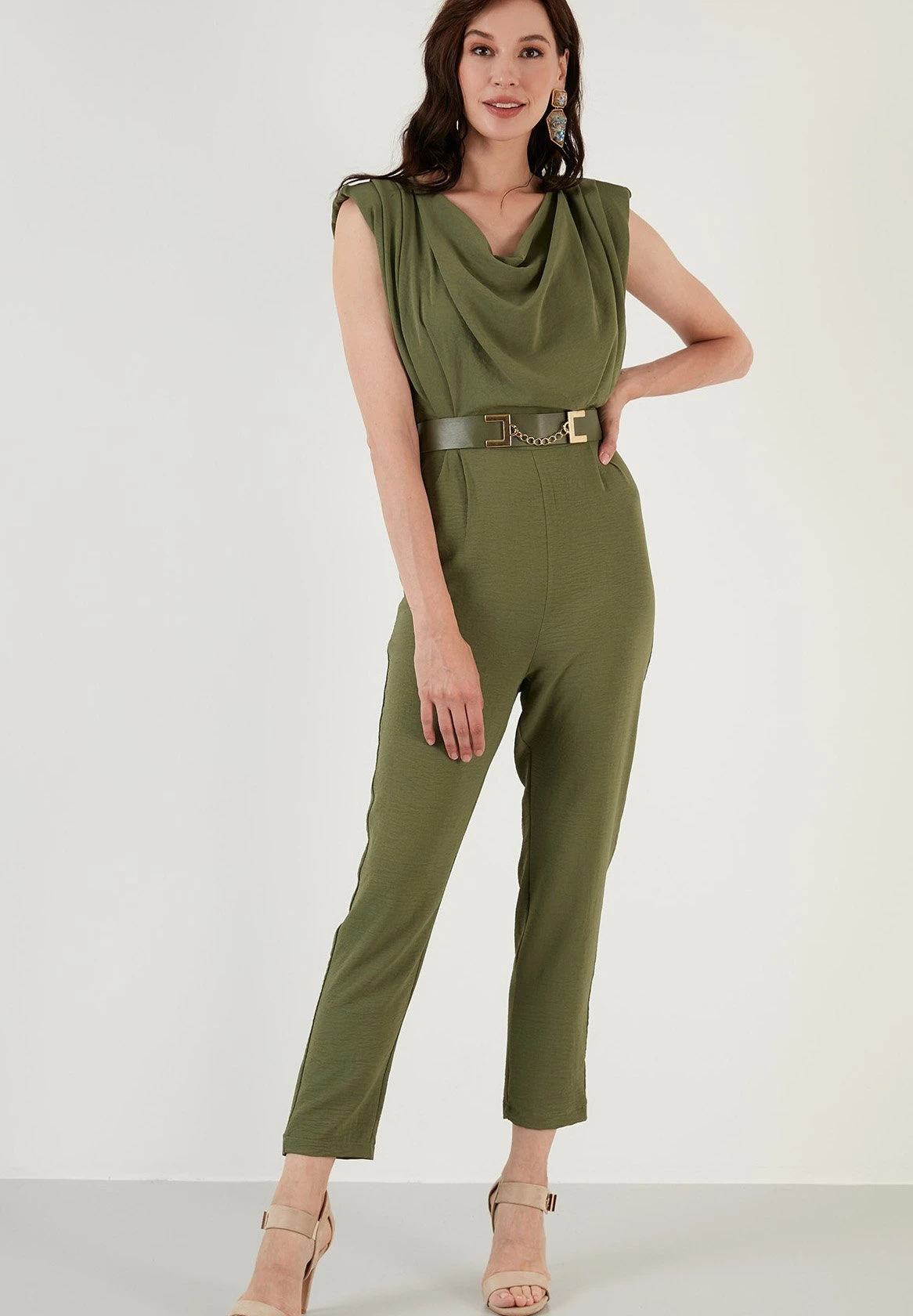 LELA Slim Fit - Mono - Light Khaki - Imagen 2