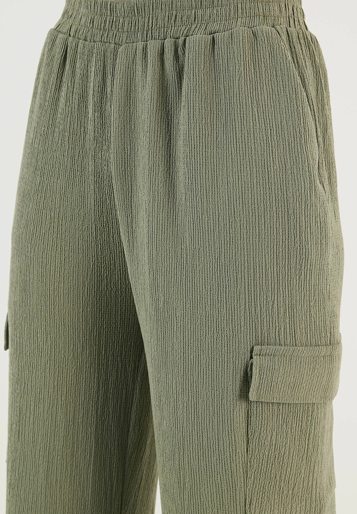 LELA Regular Fit - Pantalones Cargo - Khaki - Imagen 4