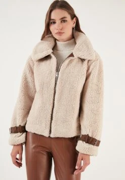 LELA Regular Fit - Chaqueta De Invierno - Ecru