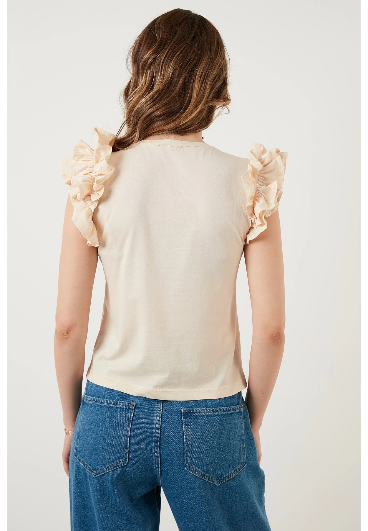 LELA Camiseta Estampada - Stone Colored - Imagen 3